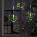vidaXL Kerstverlichting vuurwerk 140 LED's buiten 20 cm warmwit