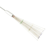 vidaXL Kerstverlichting vuurwerk 140 LED's buiten 20 cm warmwit