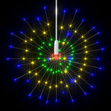 vidaXL Kerstverlichting vuurwerk 140 LED's buiten 20 cm warmwit