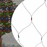 vidaXL Kerstnetverlichting 204 LED's binnen en buiten 3x2 m warmwit