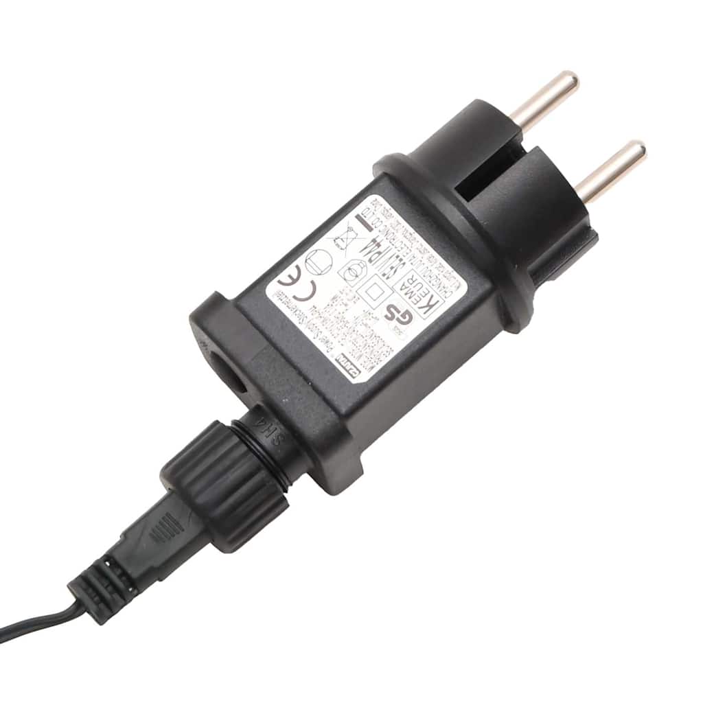 vidaXL Kerstnetverlichting 204 LED's binnen en buiten 3x2 m warmwit