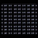 vidaXL Lichtsnoergordijn met 300 LED's en 8 functies 3x3 m warmwit