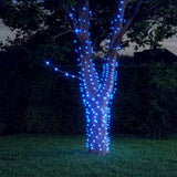 vidaXL Lichtsnoeren 2 st met 2x200 LED's solar binnen/buiten koudwit