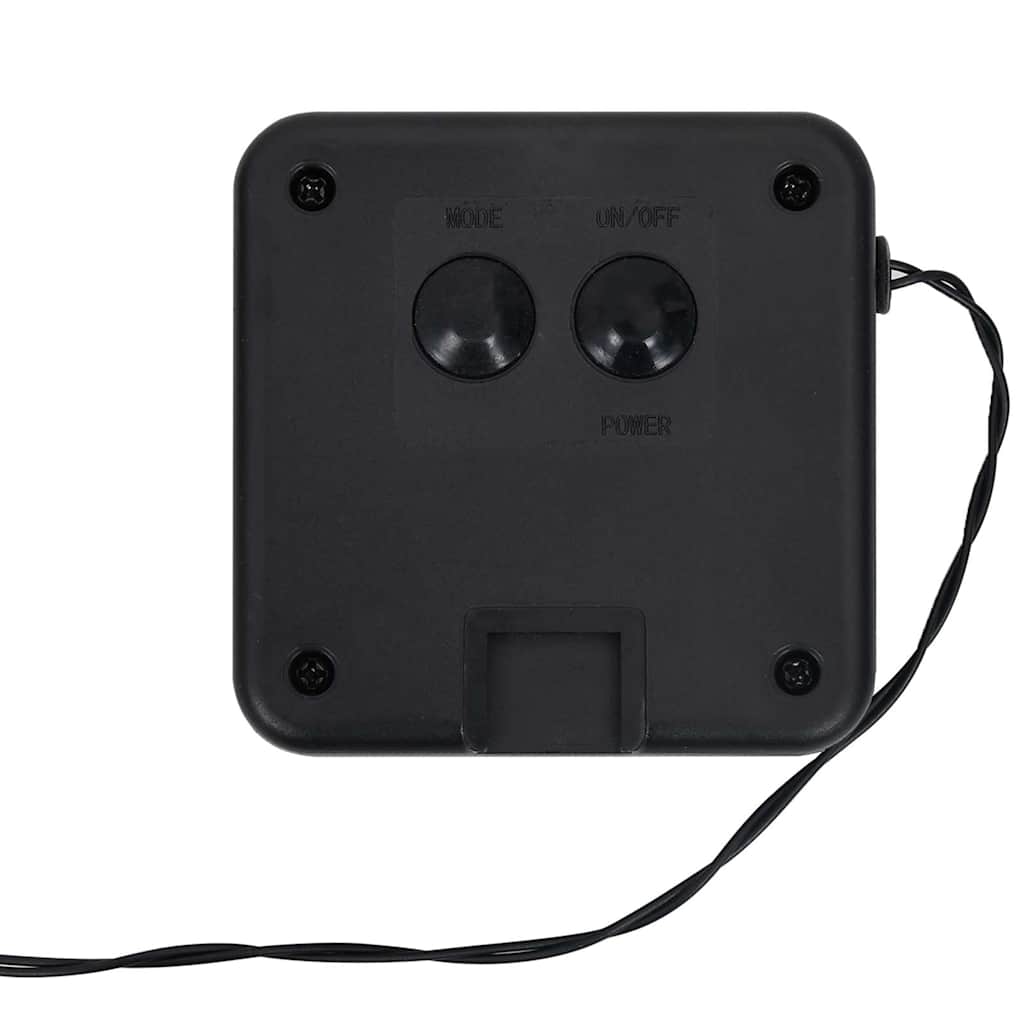vidaXL Lichtsnoeren 2 st met 2x200 LED's solar binnen/buiten koudwit
