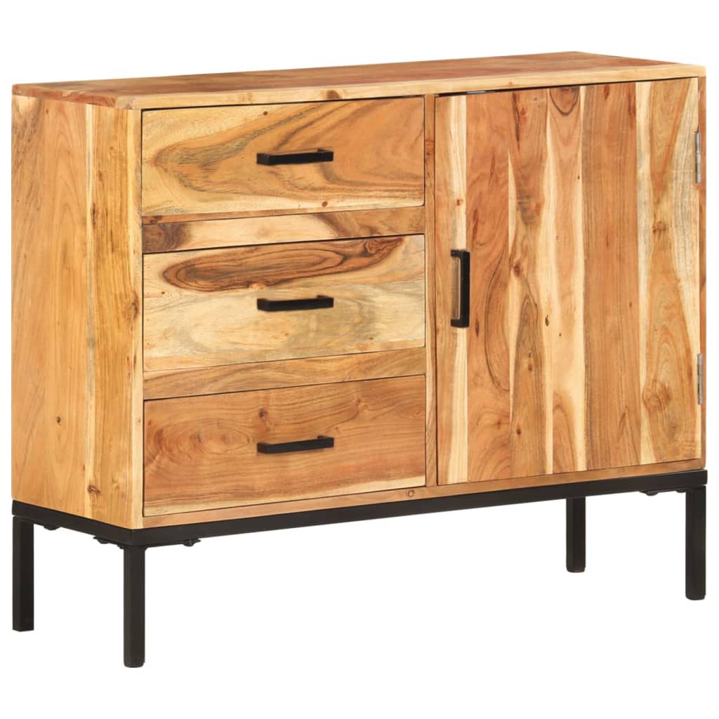 vidaXL Dressoir 88x30x71 cm massief mangohout