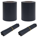 vidaXL Tuinscherm 35x0,19 m PVC groen