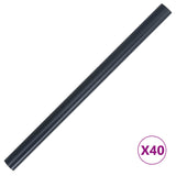 vidaXL Tuinscherm 35x0,19 m PVC groen