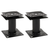 vidaXL Bootstoelpoot met 360° draaiplateau staal