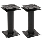 vidaXL Bootstoelpoot met 360° draaiplateau staal