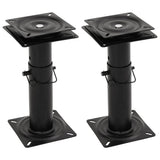 vidaXL Bootstoelpoot met 360° draaiplateau staal