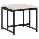 vidaXL 9-piece Garden Dining Set Poly Rattan Black