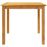 vidaXL 3-delige Tuinset 85x85x74 cm massief acaciahout