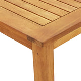 vidaXL 3-delige Tuinset 85x85x74 cm massief acaciahout