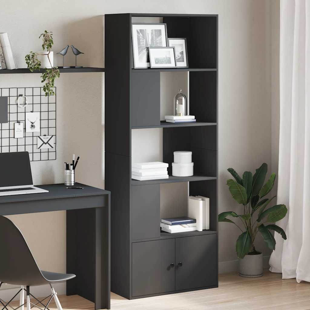 vidaXL Boekenkast 70x36x189 cm bewerkt hout wit