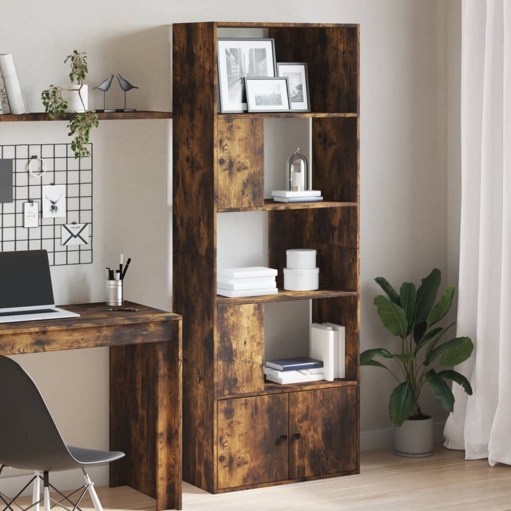 vidaXL Boekenkast 70x36x189 cm bewerkt hout wit