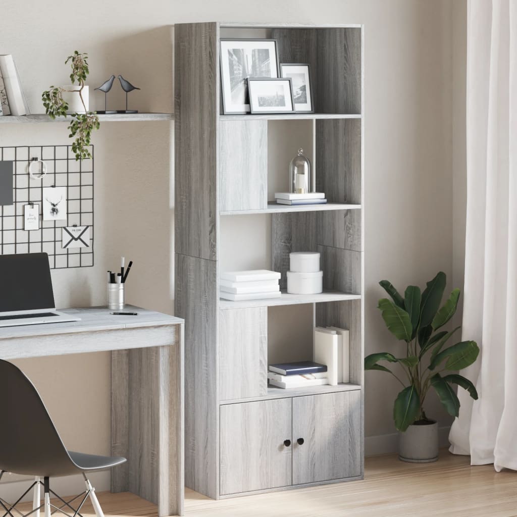 vidaXL Boekenkast 70x36x189 cm bewerkt hout wit