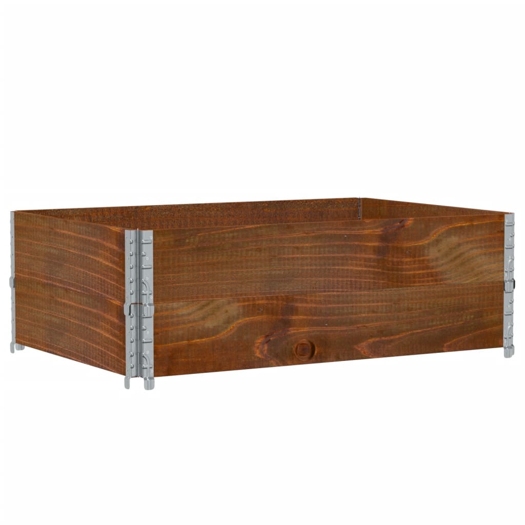 vidaXL Plantenbak 100x50 cm massief grenenhout