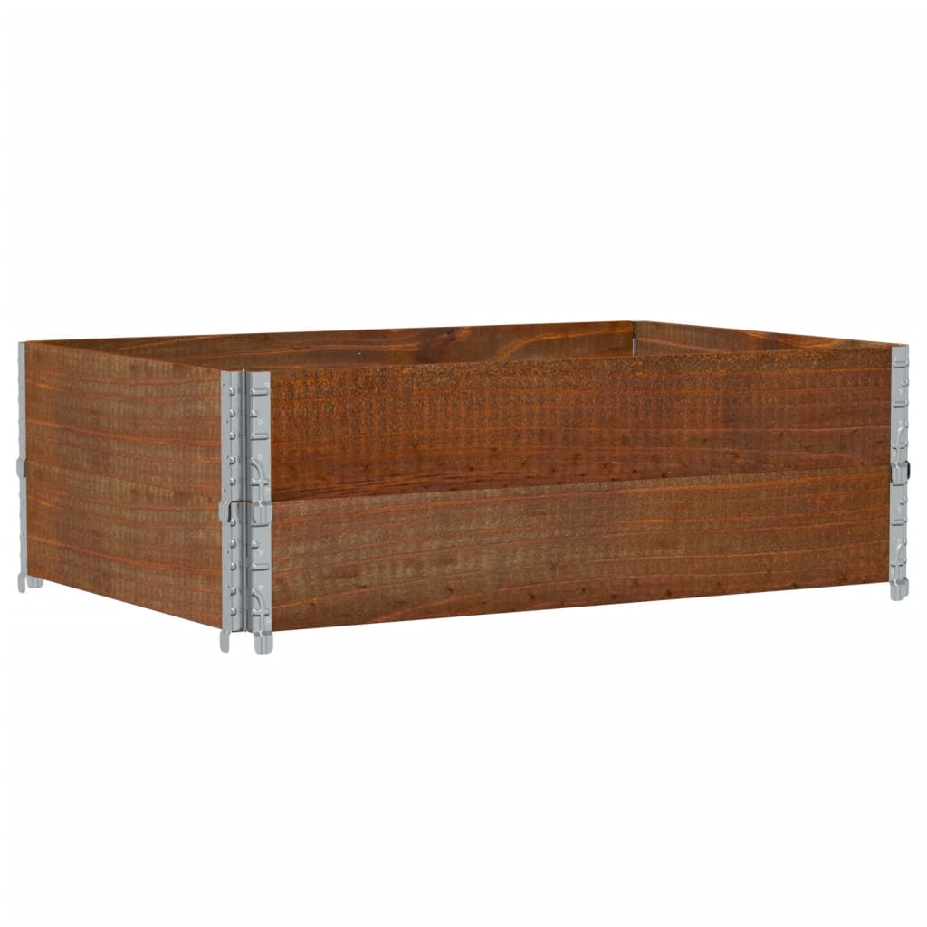 vidaXL Plantenbak 100x50 cm massief grenenhout