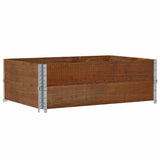 vidaXL Plantenbak 100x50 cm massief grenenhout