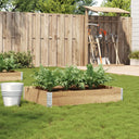 vidaXL Plantenbak 100x50 cm massief grenenhout