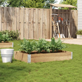 vidaXL Plantenbak 100x50 cm massief grenenhout