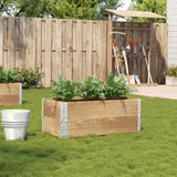 vidaXL Plantenbak 100x50 cm massief grenenhout