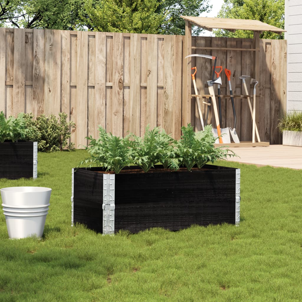 vidaXL Plantenbak 100x50 cm massief grenenhout