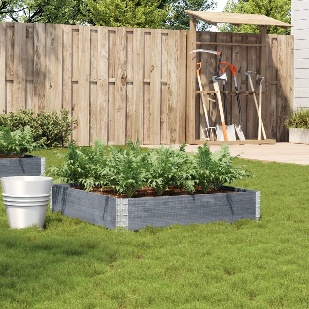 vidaXL Plantenbak 100x50 cm massief grenenhout