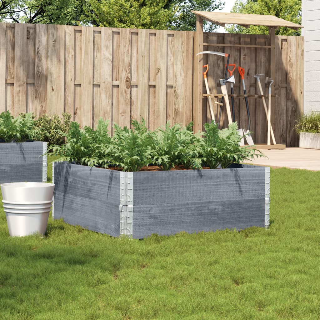 vidaXL Plantenbak 100x50 cm massief grenenhout
