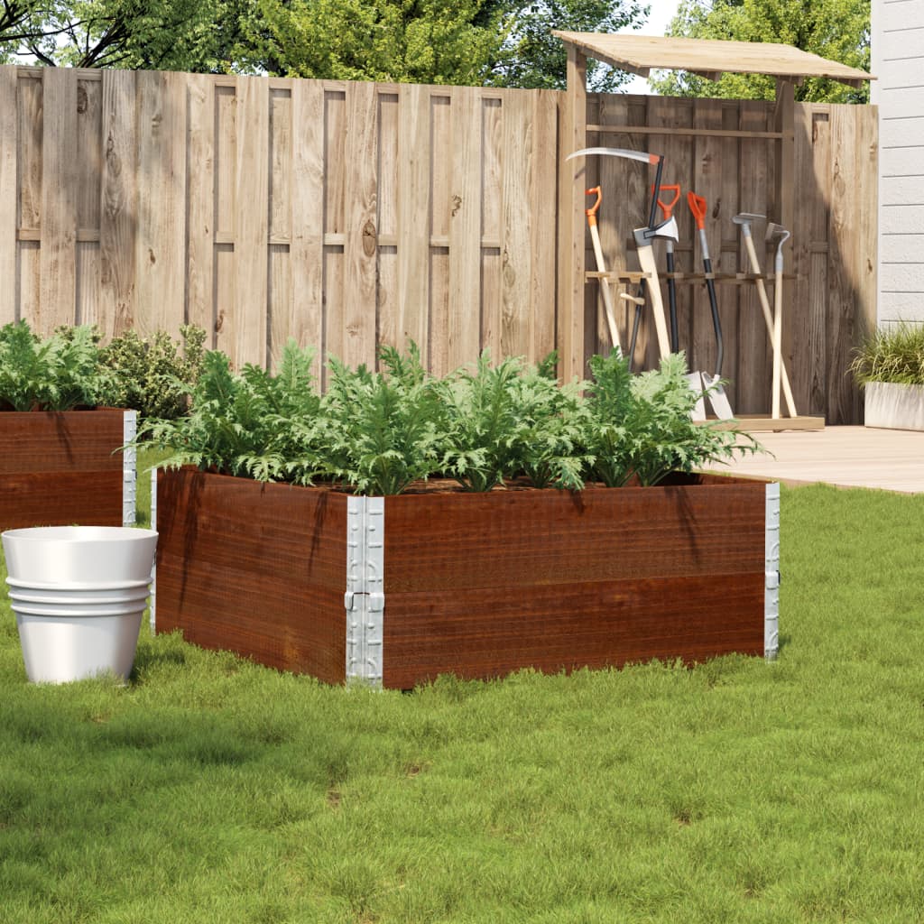 vidaXL Plantenbak 100x50 cm massief grenenhout
