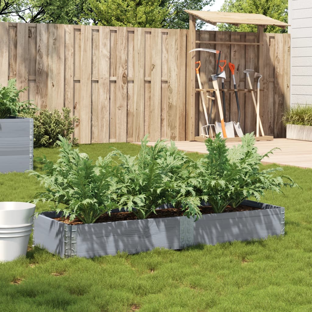 vidaXL Plantenbak 100x50 cm massief grenenhout