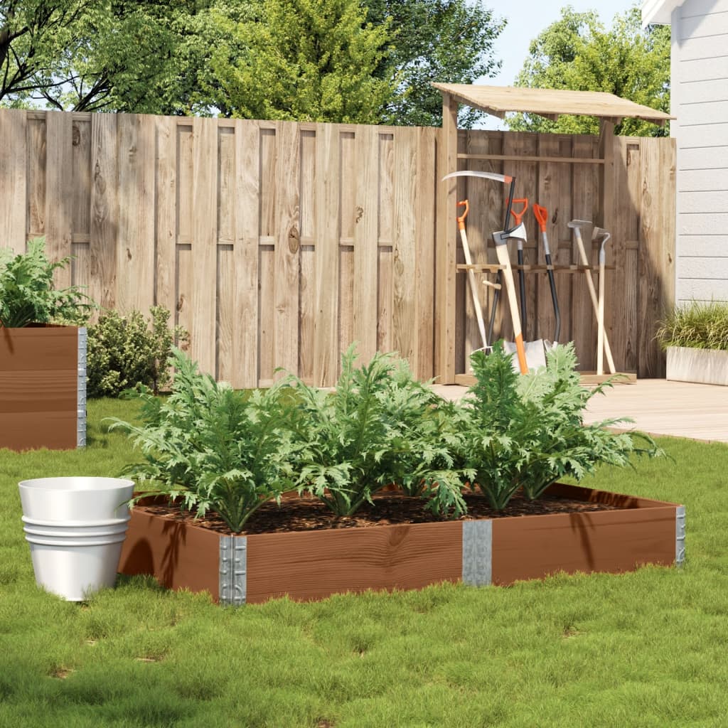 vidaXL Plantenbak 100x50 cm massief grenenhout