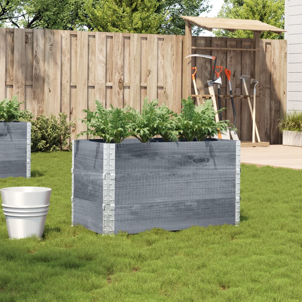 vidaXL Plantenbak 100x50 cm massief grenenhout