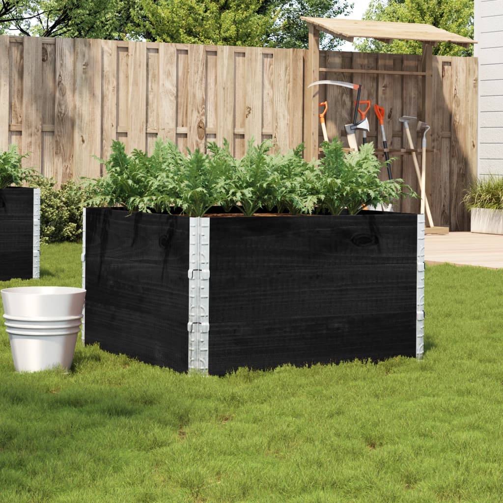 vidaXL Plantenbak 100x50 cm massief grenenhout
