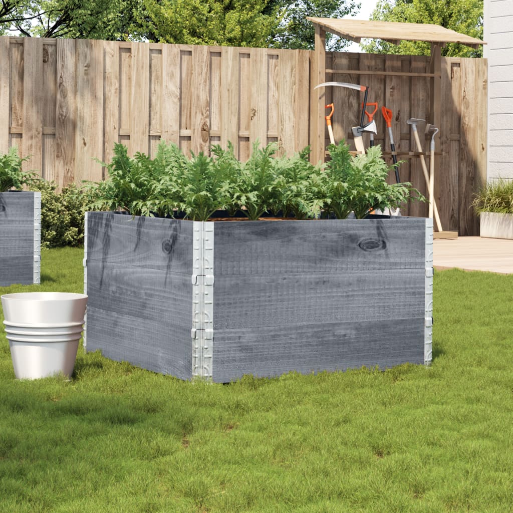 vidaXL Plantenbak 100x50 cm massief grenenhout