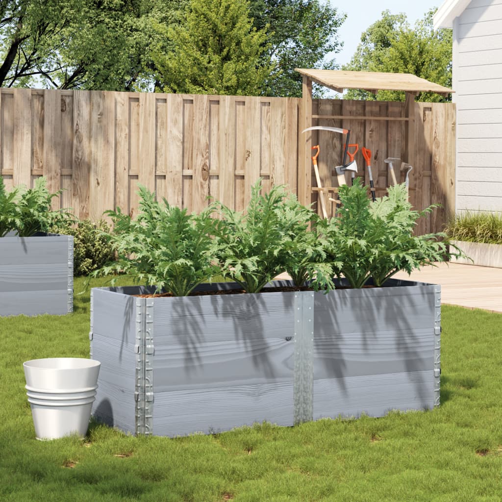 vidaXL Plantenbak 100x50 cm massief grenenhout