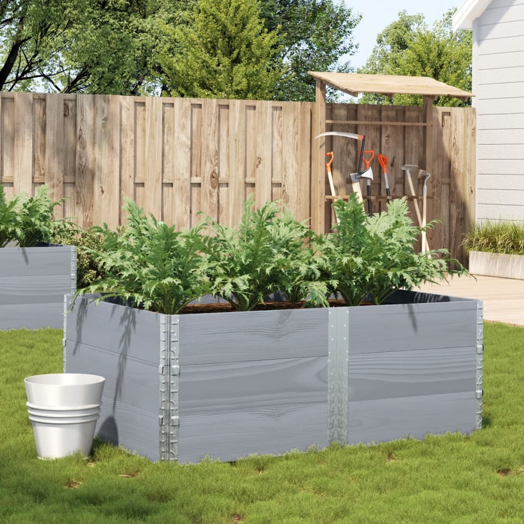 vidaXL Plantenbak 100x50 cm massief grenenhout