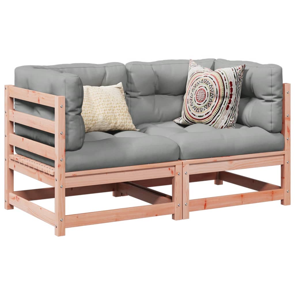vidaXL 2-delige Loungeset massief grenenhout