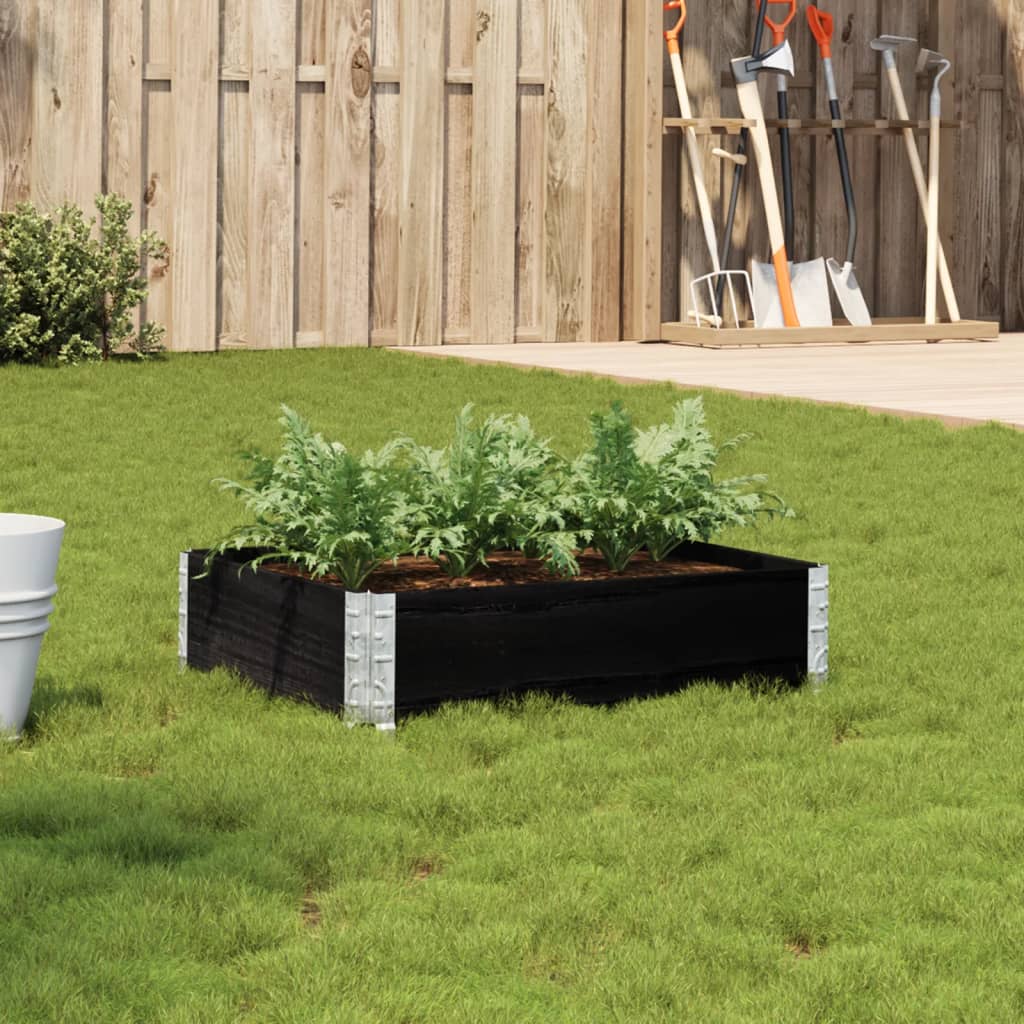 vidaXL Plantenbak 100x50 cm massief grenenhout