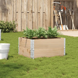 vidaXL Plantenbak 100x50 cm massief grenenhout