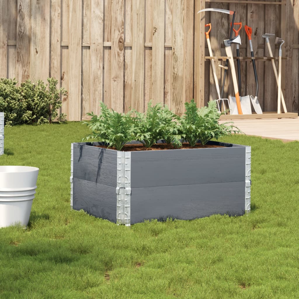 vidaXL Plantenbak 100x50 cm massief grenenhout