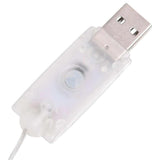 vidaXL Decoratieve sneeuwpop LED 60 cm luxe stof