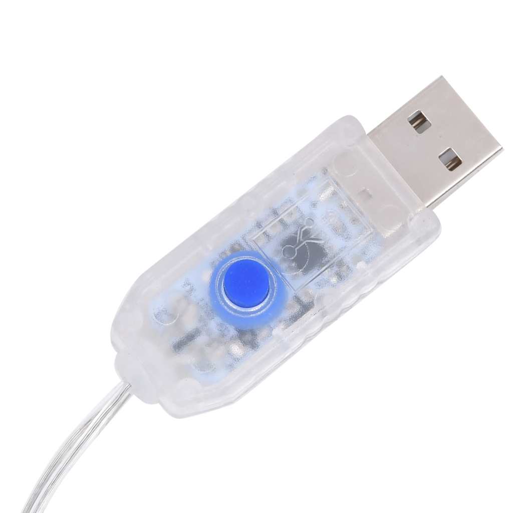 vidaXL Kerstversiering rendierfamilie 201 LED's wit en zilverkleurig