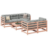 vidaXL 6-delige Loungeset massief grenenhout