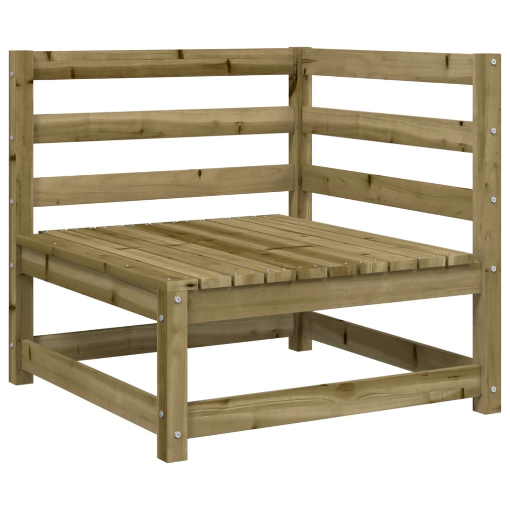 vidaXL 7-Piece Lounge Set Solid Pinewood