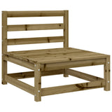 vidaXL 7-Piece Lounge Set Solid Pinewood