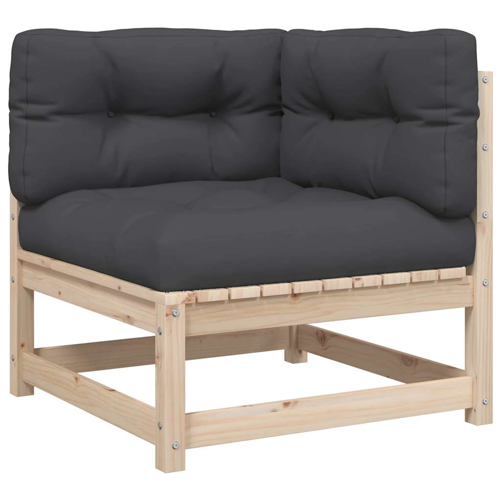 vidaXL 7-Piece Lounge Set Solid Pine Wood