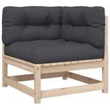 vidaXL 7-Piece Lounge Set Solid Pine Wood