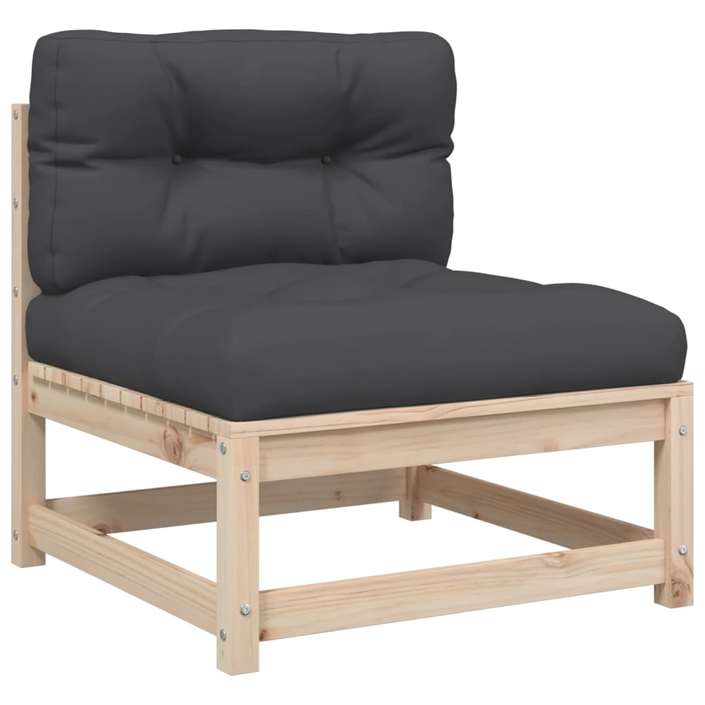 vidaXL 7-Piece Lounge Set Solid Pine Wood