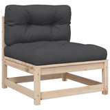 vidaXL 7-Piece Lounge Set Solid Pine Wood